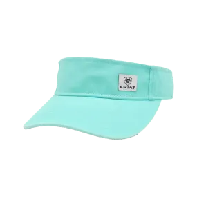 Ariat M&F Turquoise Velcro Logo Patch Visor