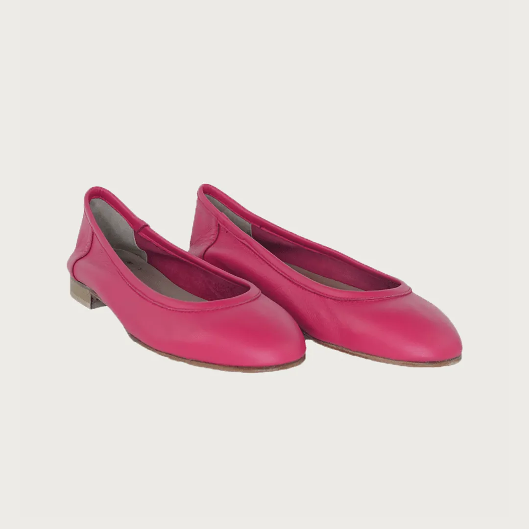 BAMBOLINA FUCHSIA LEATHER