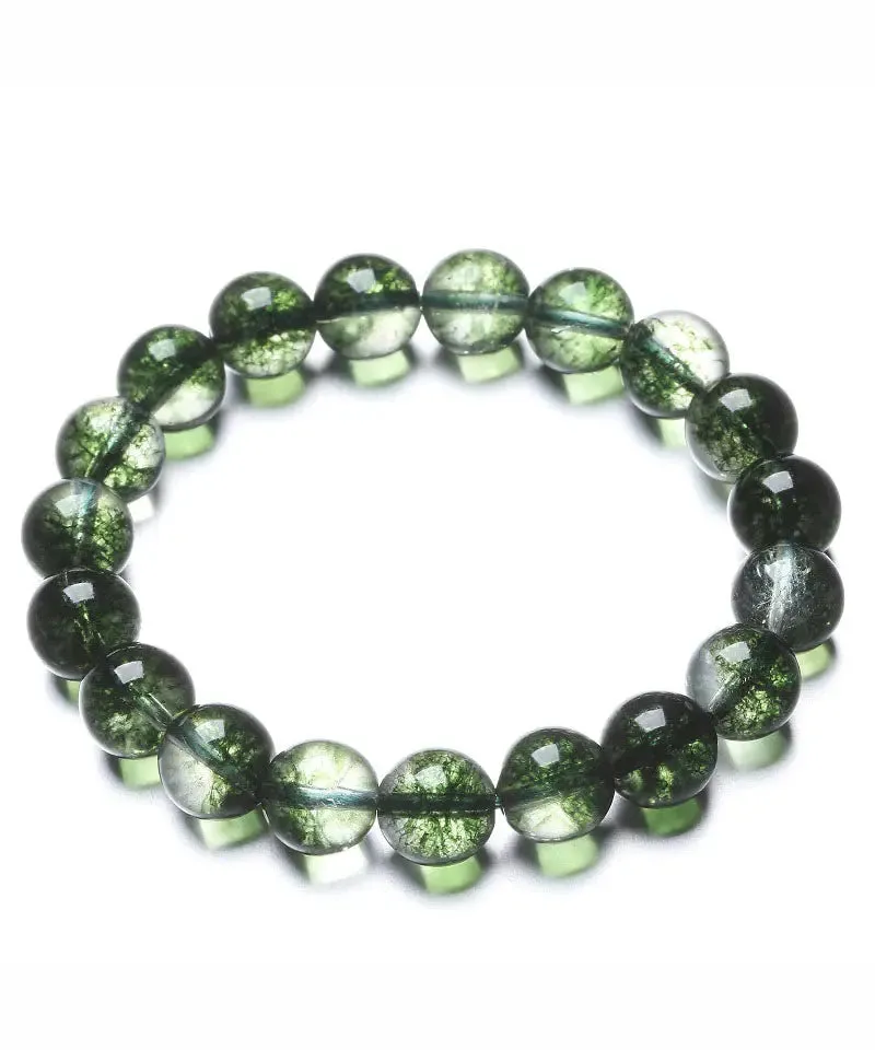 Bohemian Green Ball Crystal Beaded Bracelet ML1309