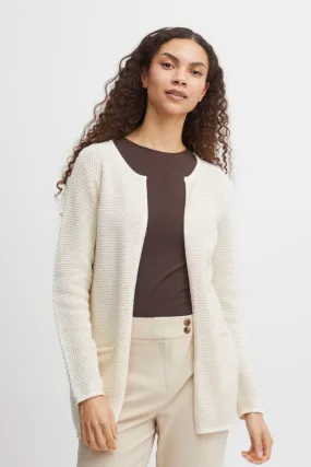 Byoung Bymikala Cotton Structured Cardigan Off White