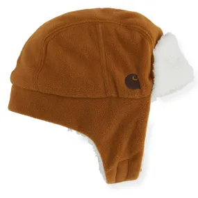 Carhartt Toddler Knit Sherpa Lined Logo Trapper Hat