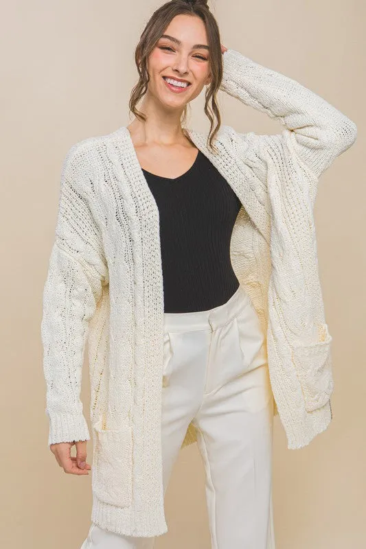 Chenille Cardigan