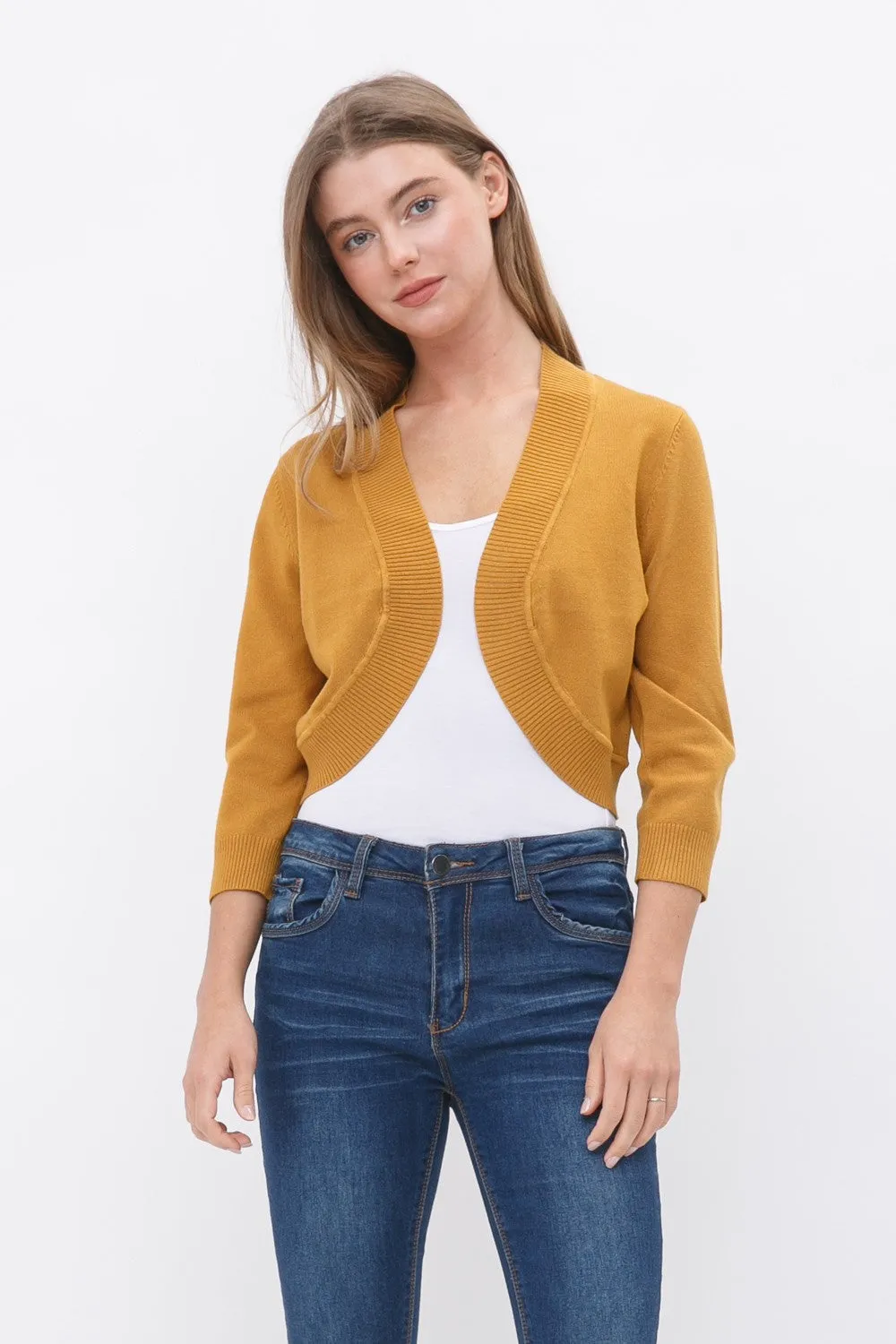 Cielo Open Bolero Cardigan