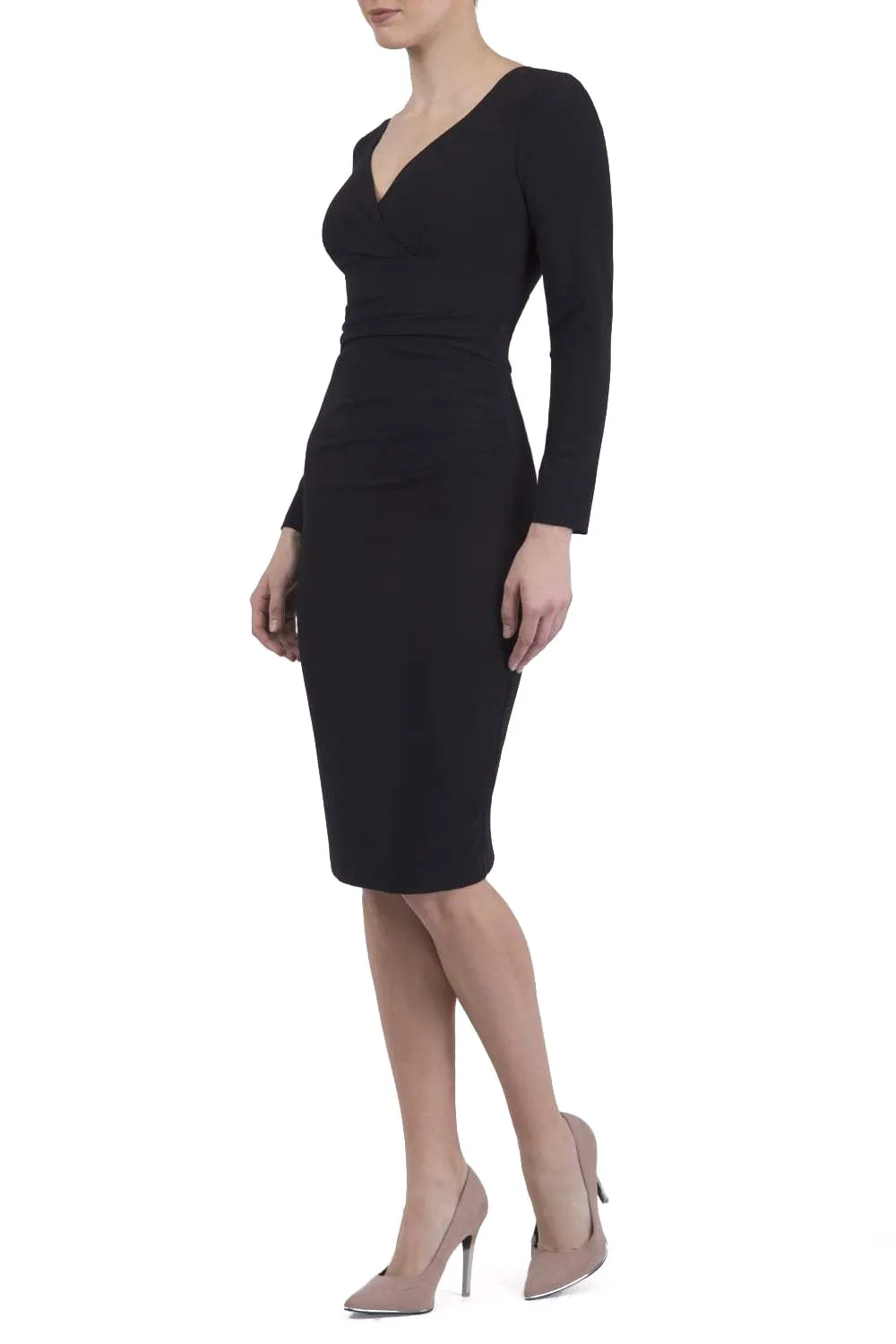 Cynthia Long Sleeve Pencil Dress