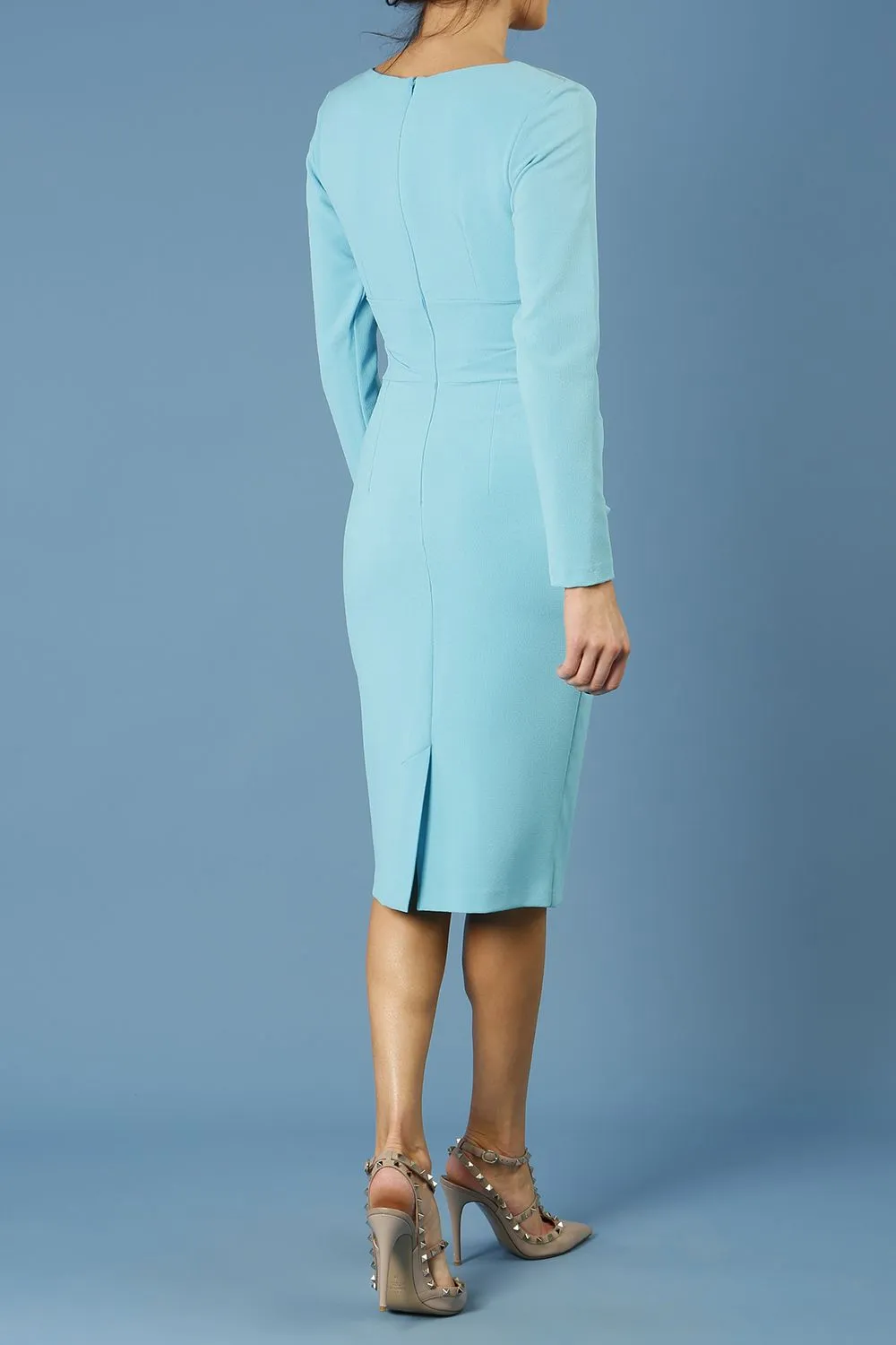 Cynthia Long Sleeve Pencil Dress