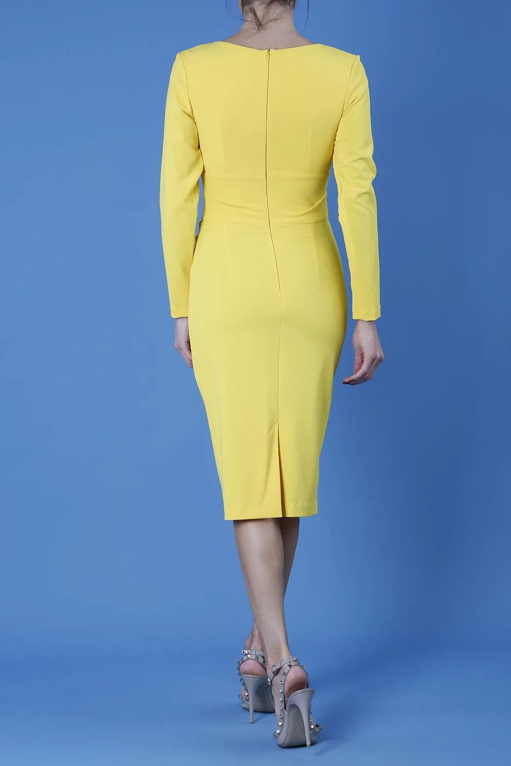 Cynthia Long Sleeve Pencil Dress