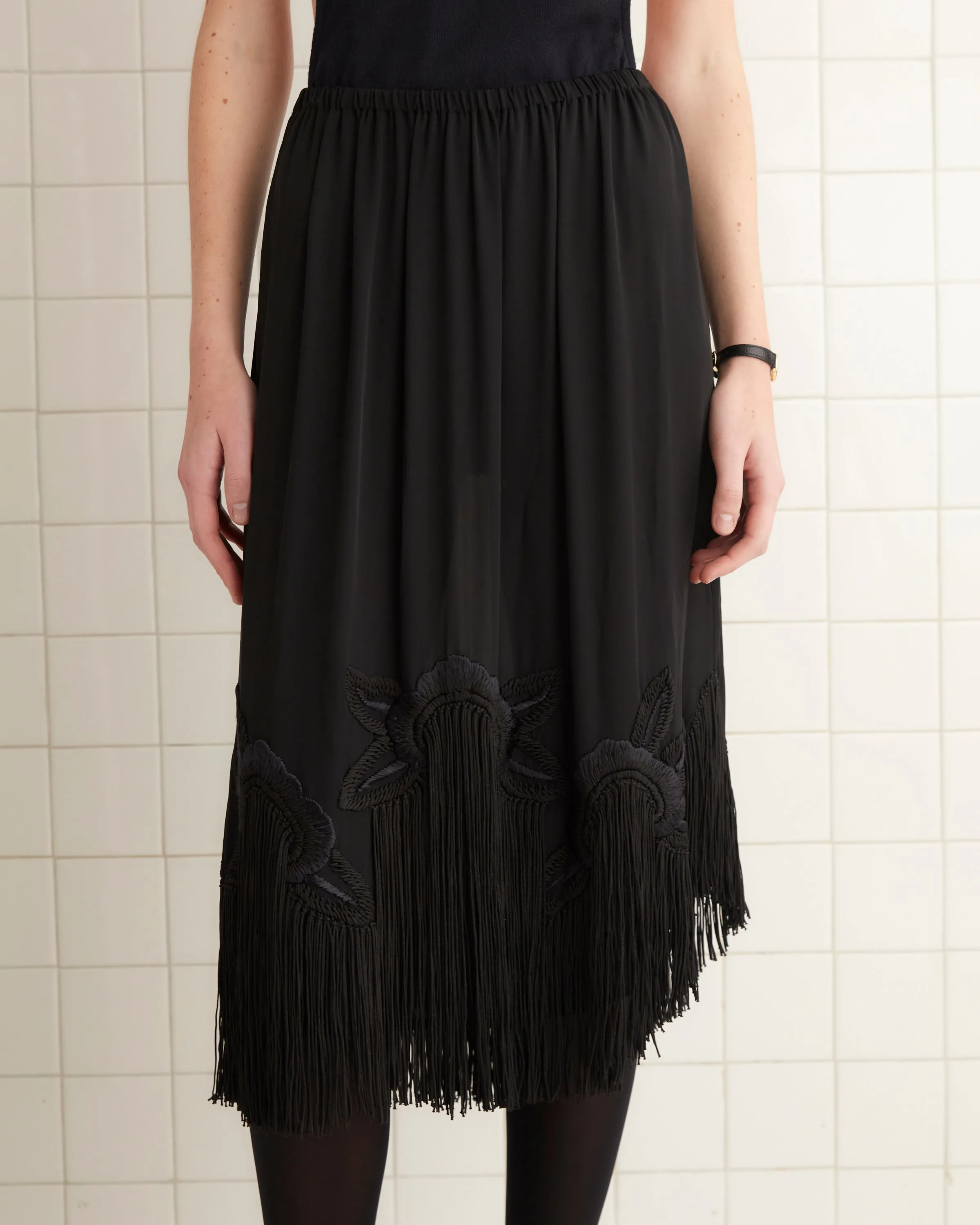 Daffodil Fringe Skirt