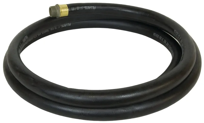 Fill-Rite FRH10014 Fuel Transfer Hose, 14 ft L, Neoprene, Black :EA: QUANTITY: 1