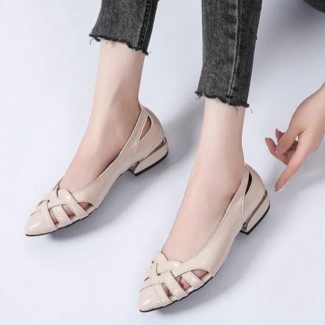 Flats Weave Slip-on Sandals Boat Women's Casual Shoes GCSK14