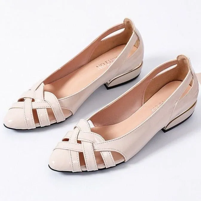 Flats Weave Slip-on Sandals Boat Women's Casual Shoes GCSK14