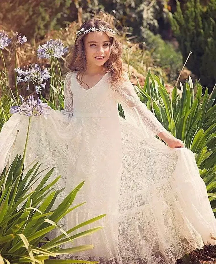 Flower girl dresses / Bohemian style