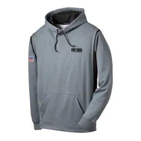 Fort Drum Color Block Hoodie - Moisture Wicking