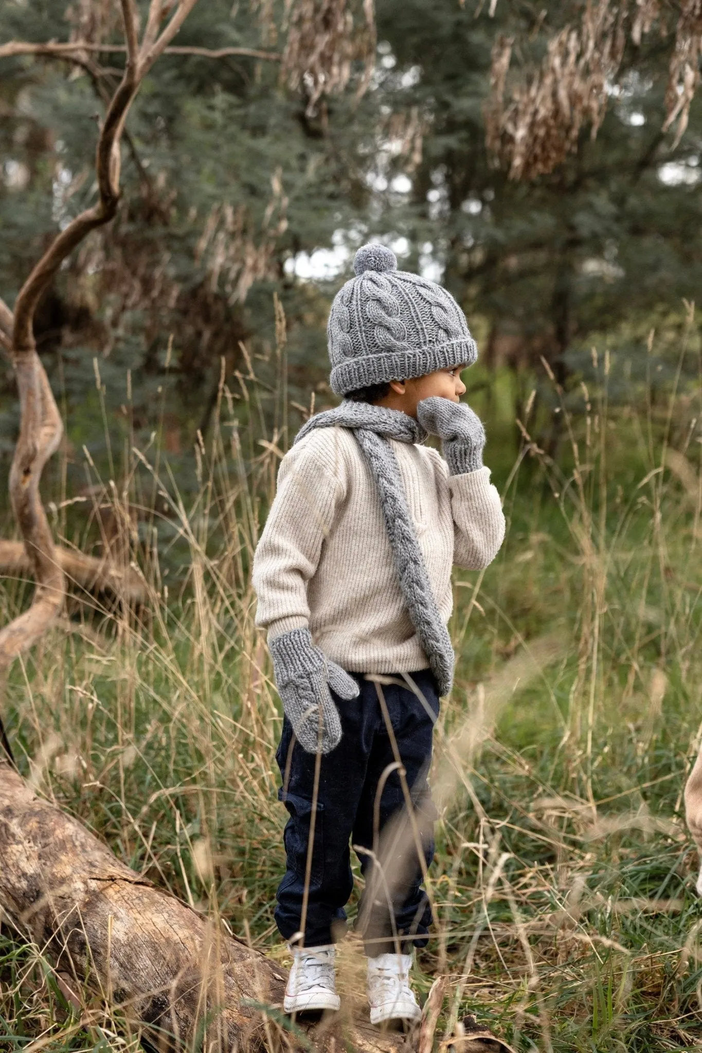 Free Spirit Beanie Grey