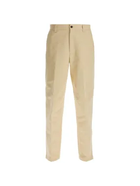 Gabardine Biker Trousers