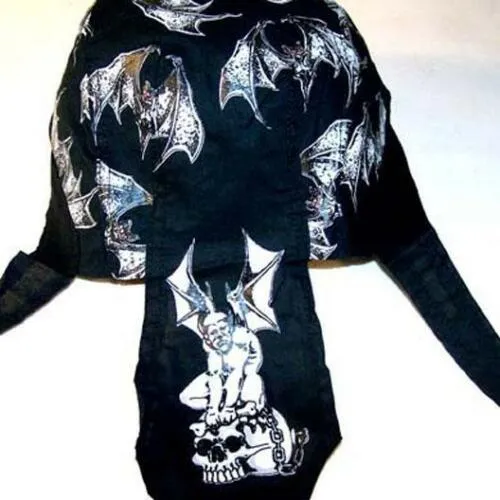 GARGOYLE BATS BANDANA CAP (Sold by the dozen) *- CLOSEOUT NOW $ 1 EA