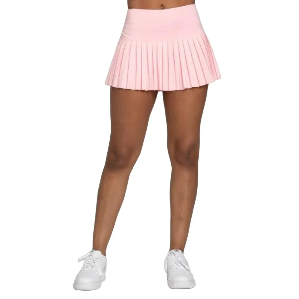 Gold Hinge Women's Pleated Tennis Skirt