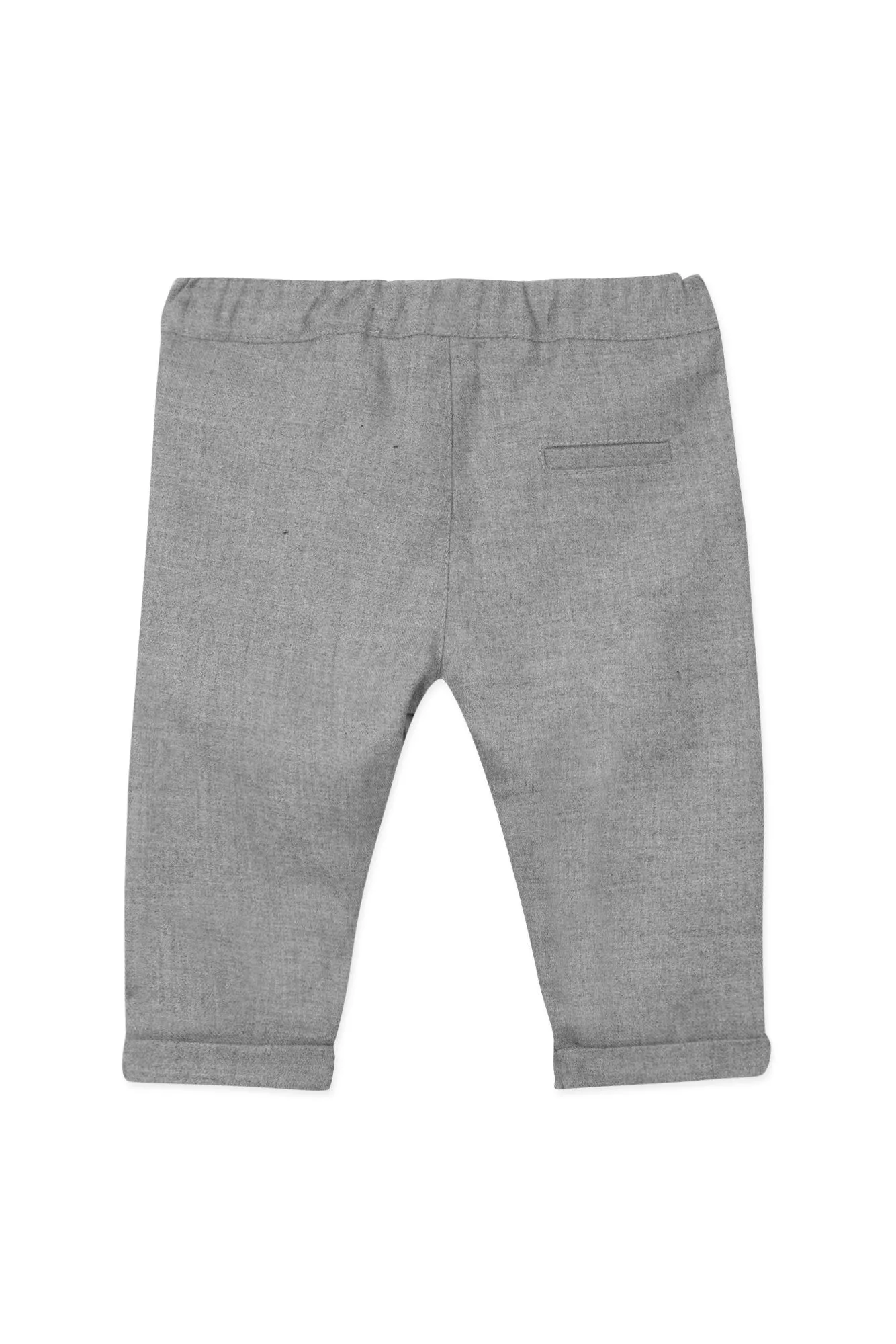 Heather Gray Baby Trouser