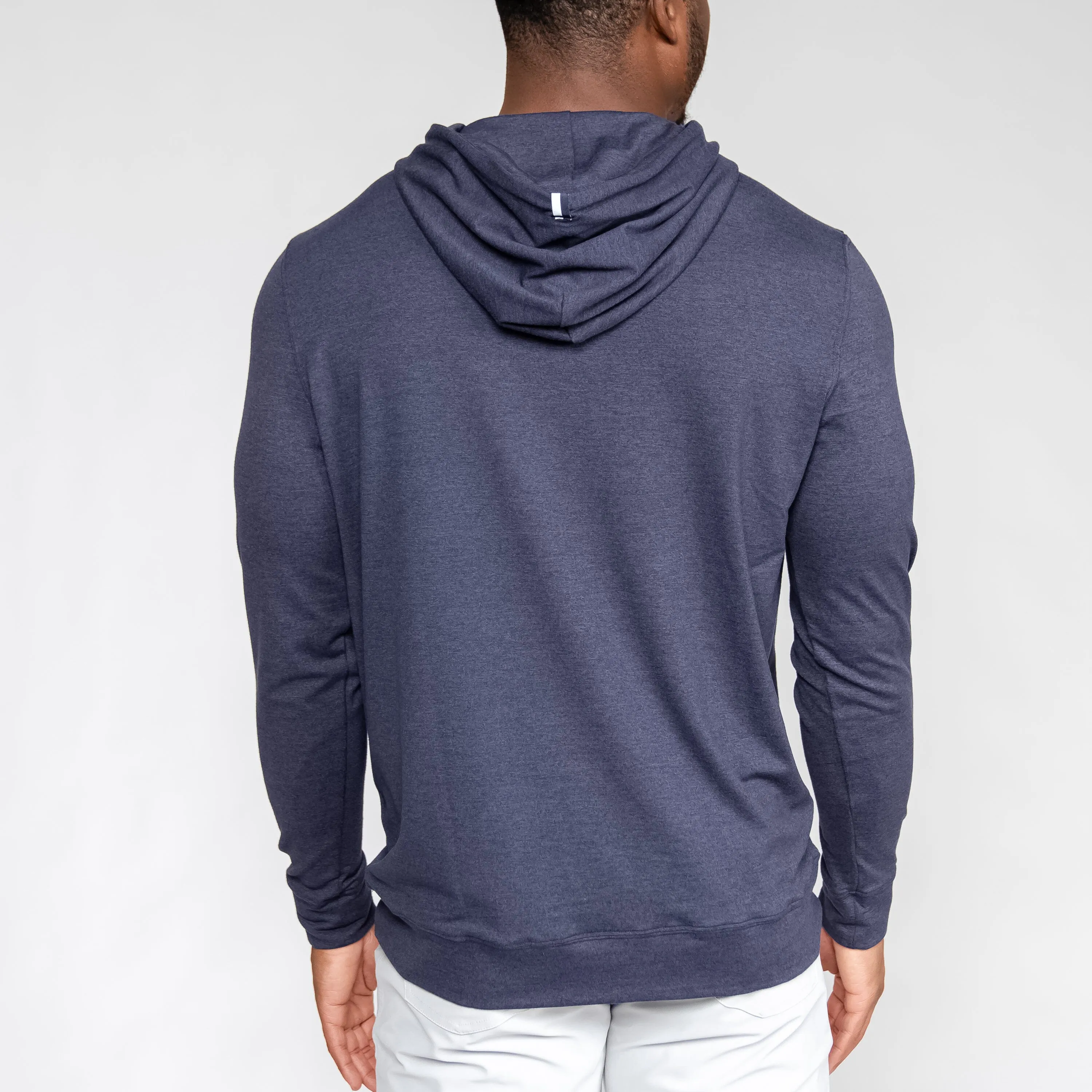 Hesi Performance Hoodie | Heather - Fleet Navy/Nightshade