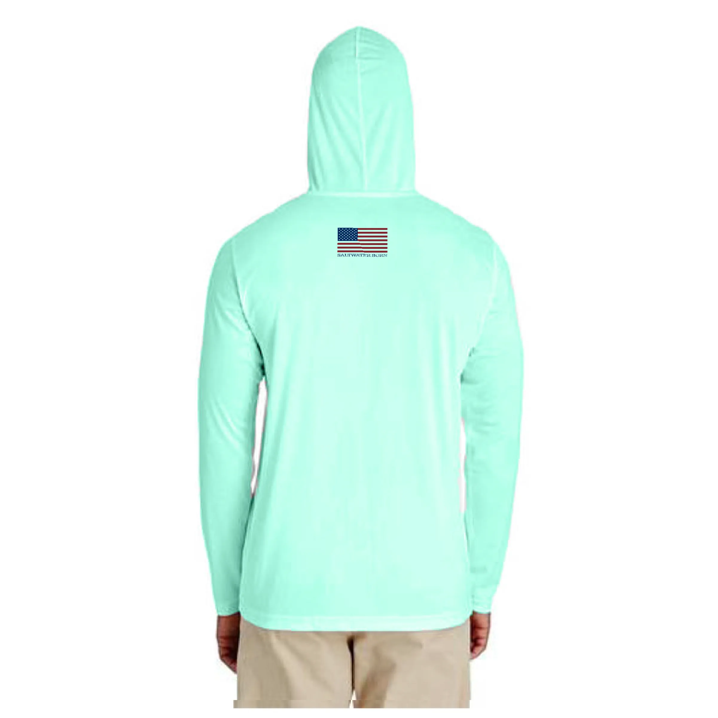 Hogfish Diver Long Sleeve UPF 50  Dry-Fit Hoodie