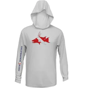 Hogfish Diver Long Sleeve UPF 50  Dry-Fit Hoodie