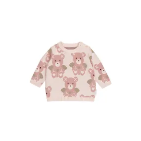 Huxbaby Angel Bear Knit Jumper