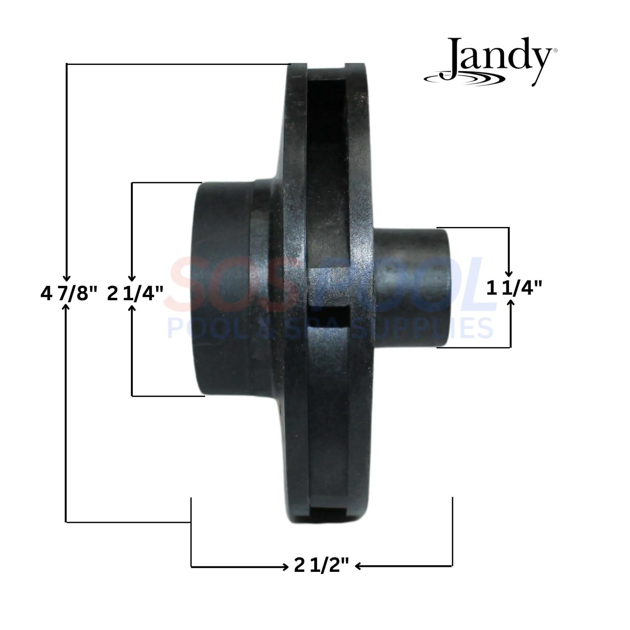 Jandy Impeller For ePump PlusHP and Stealth Pumps | 1.5HP | R0807201