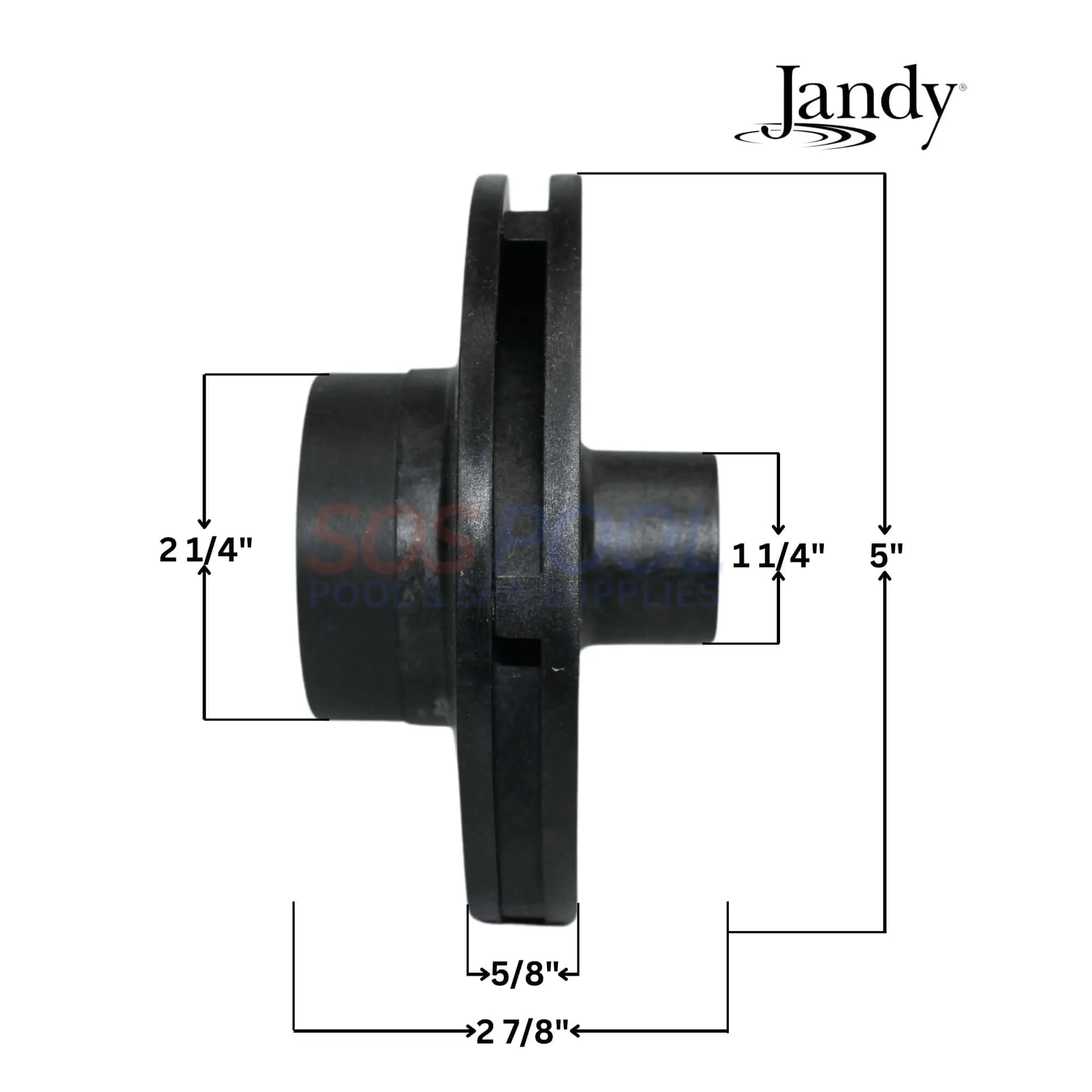 Jandy Impeller Kit For Stealth and PlusHP Pumps | 1HP - 1.5HP | R0807202