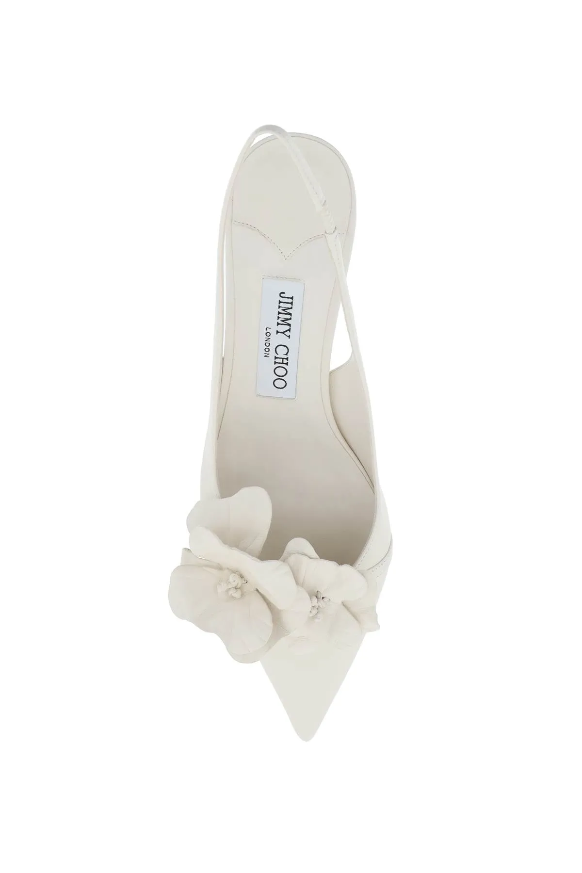 Jimmy choo amita flowers 45 slingback pumps