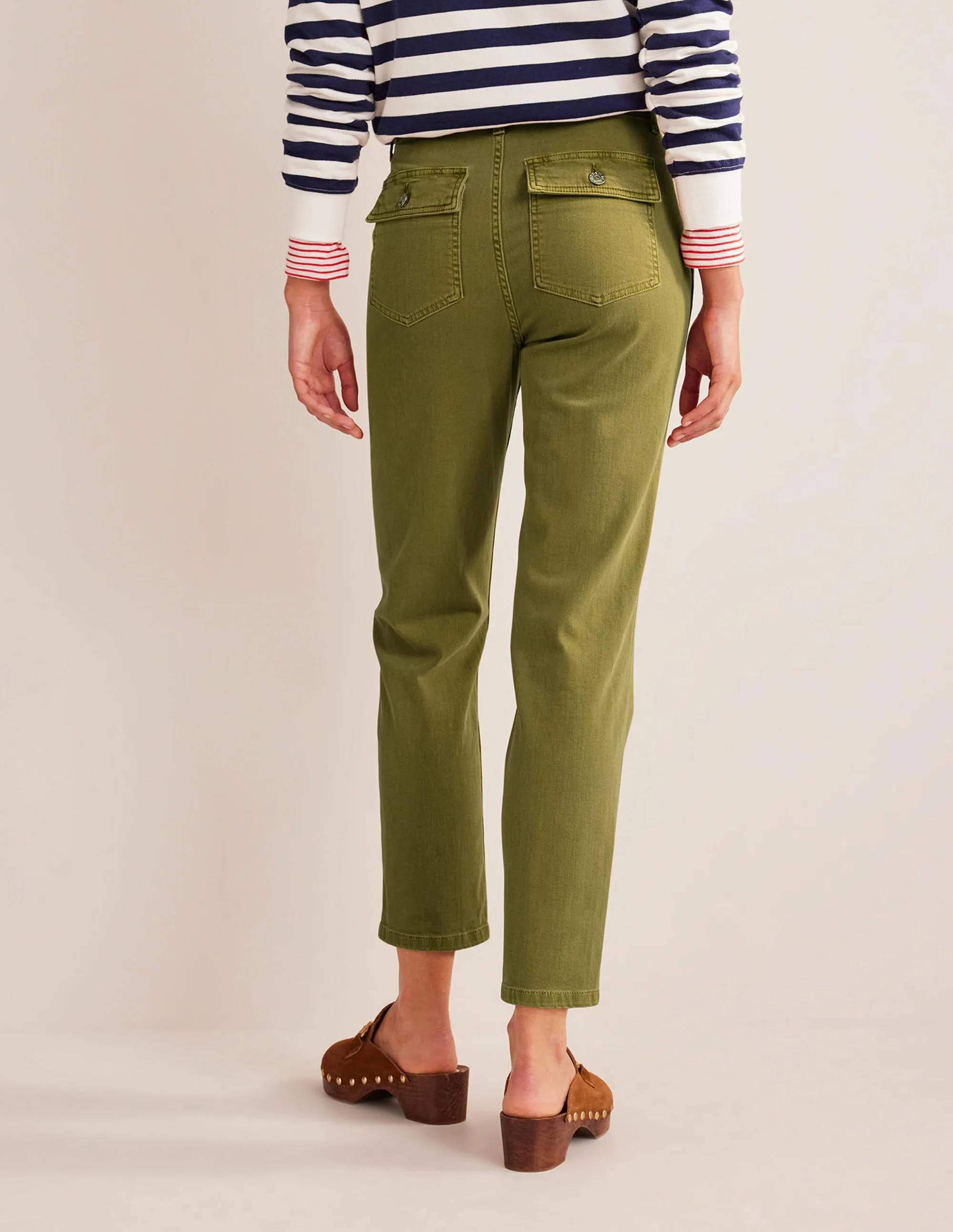 Kensington Casual Trousers-Khaki