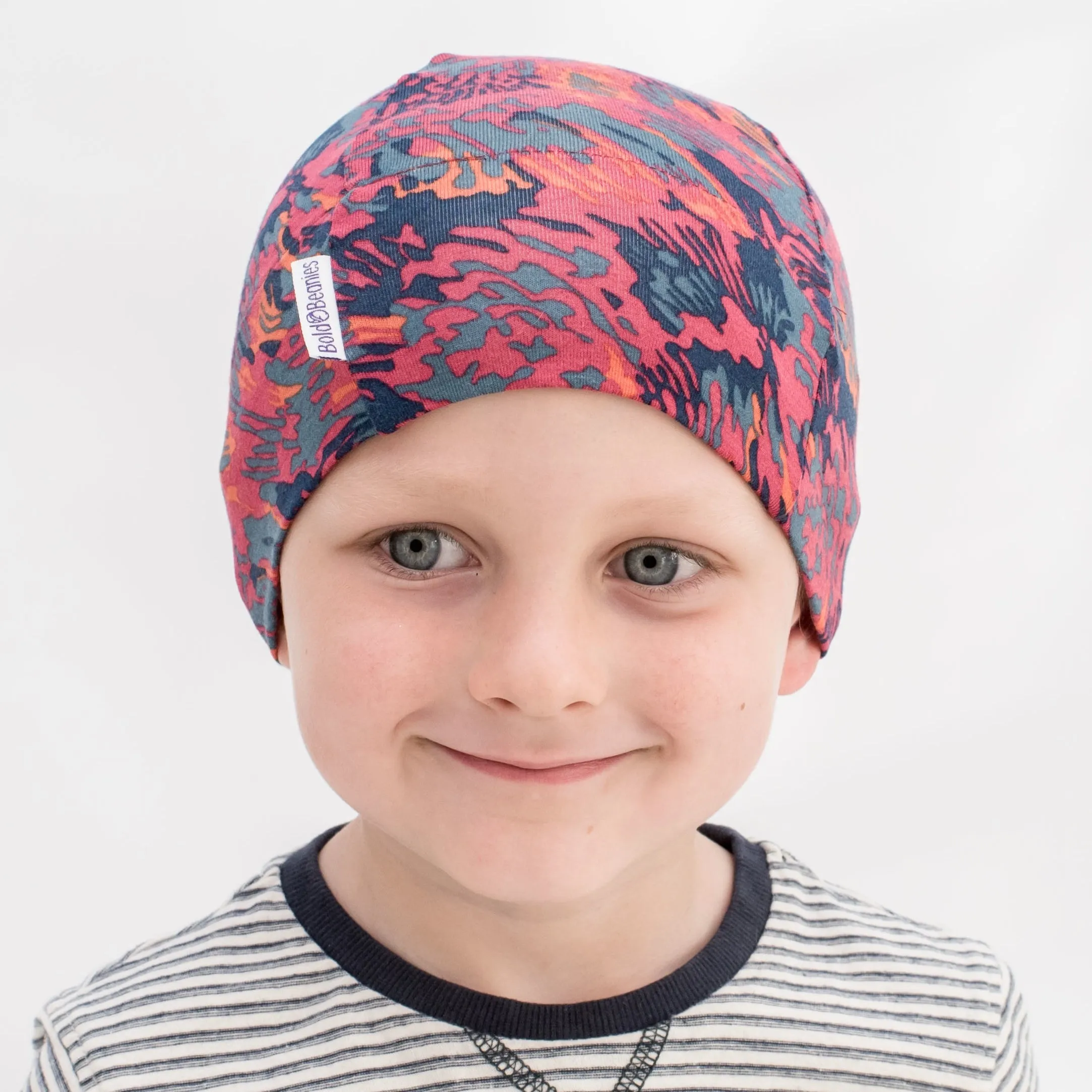 Liberty Boy Girl Unisex Camo Chemo Hat - Multi