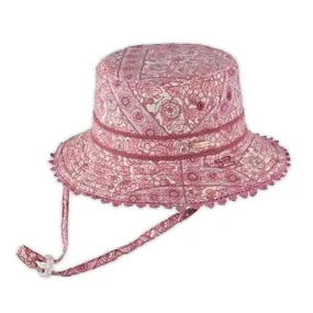 Millymook Girl's "Alyssa" Reversible Bucket Hat- Pink