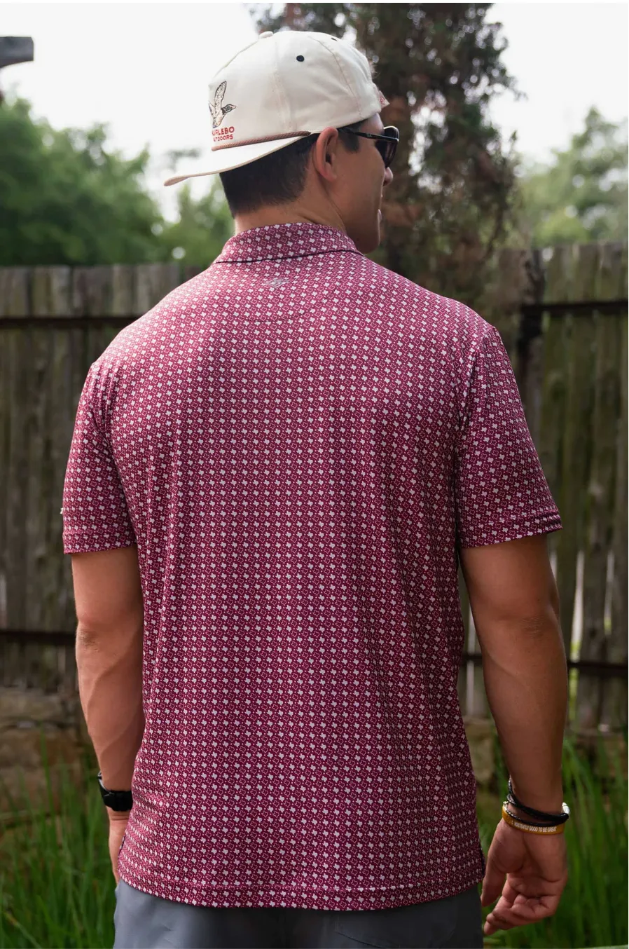 Performance Polo - Texas Maroon