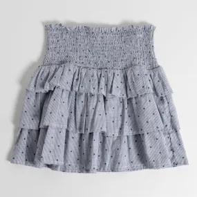 Ruffle Starry Stripe Skirt