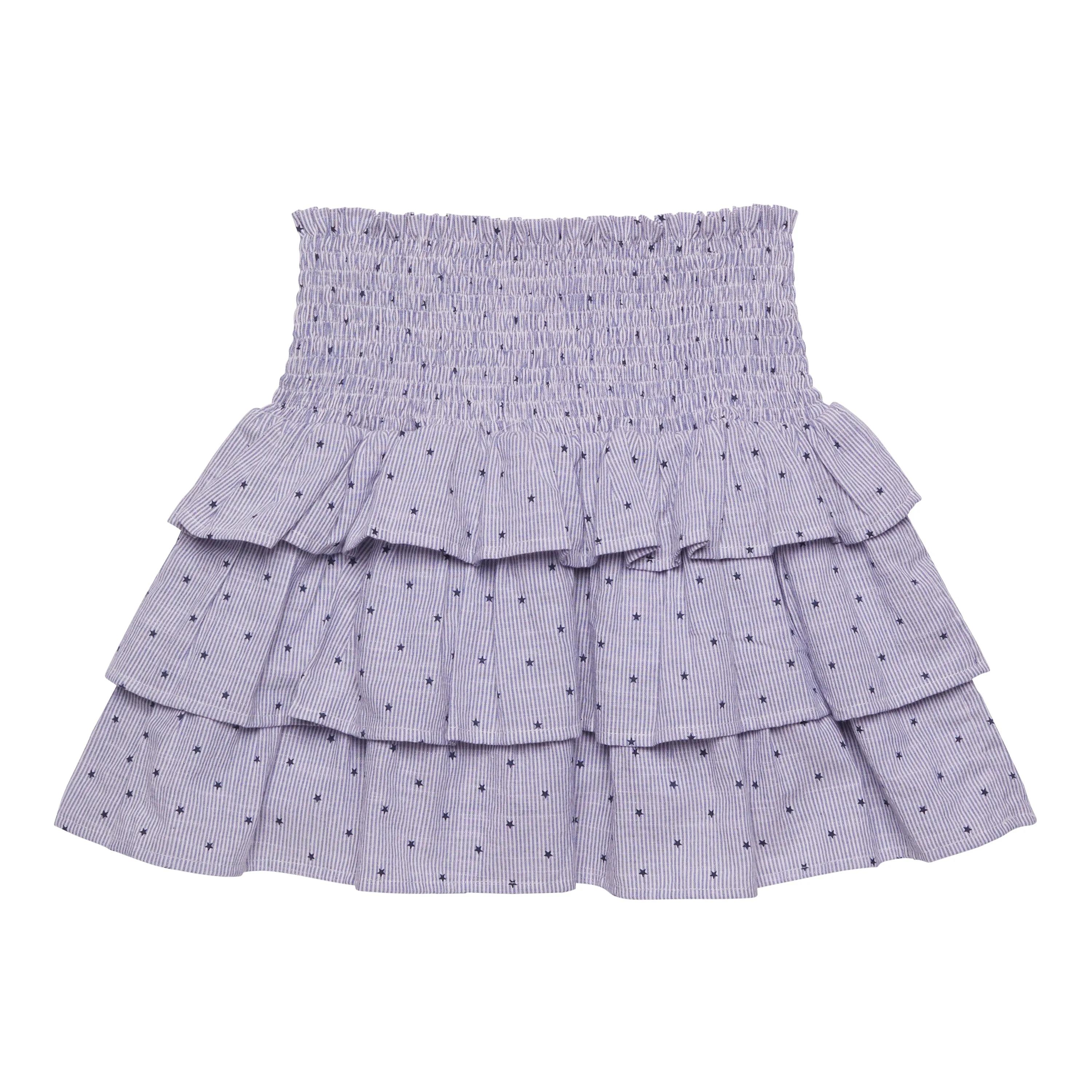 Ruffle Starry Stripe Skirt