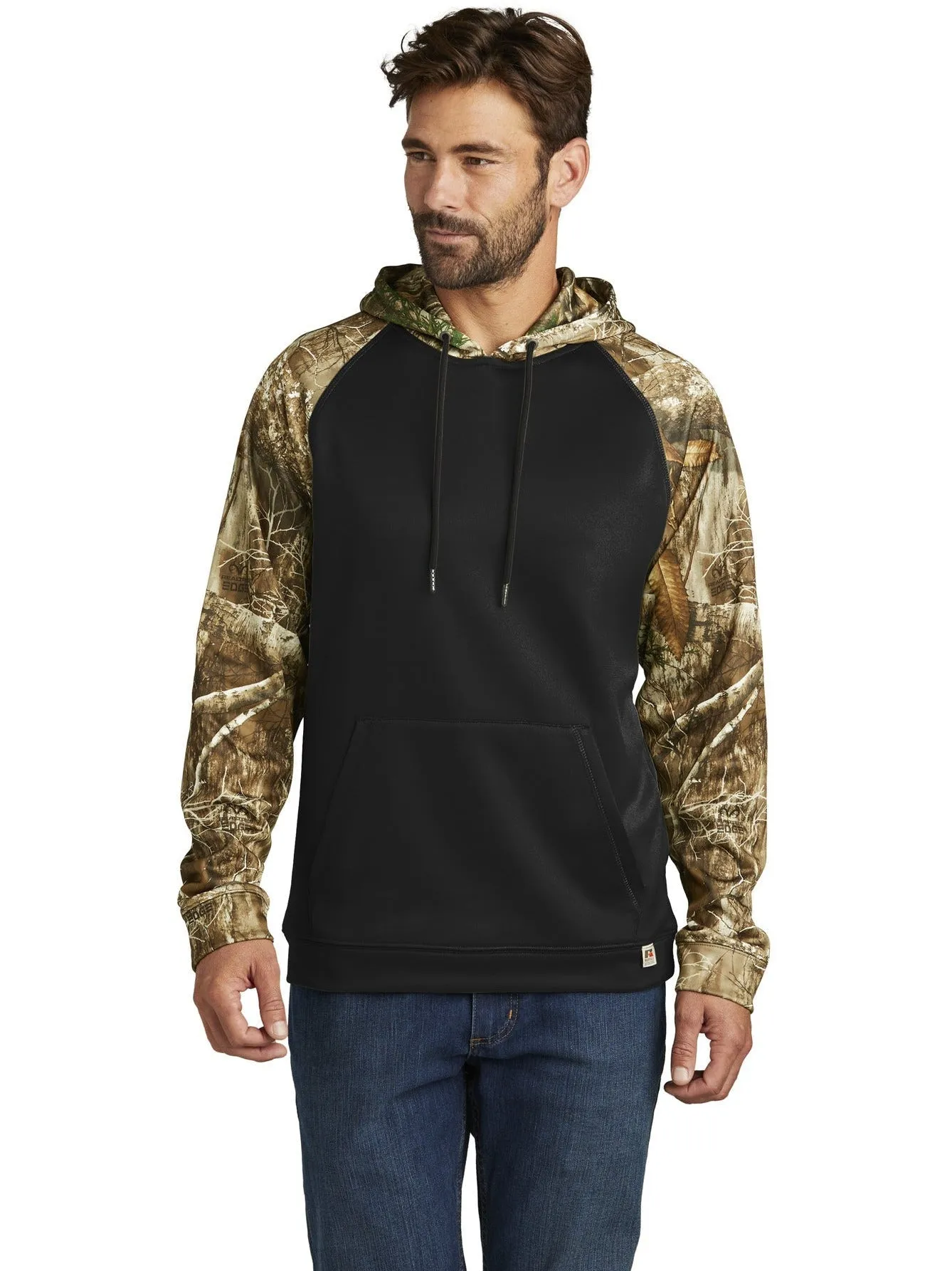 Russell Outdoors Realtree Performance Colorblock Pullover Hoodie