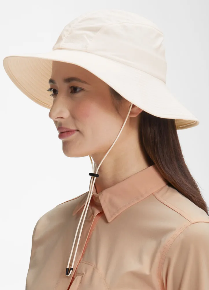 Sun Hat in White  by The North Face