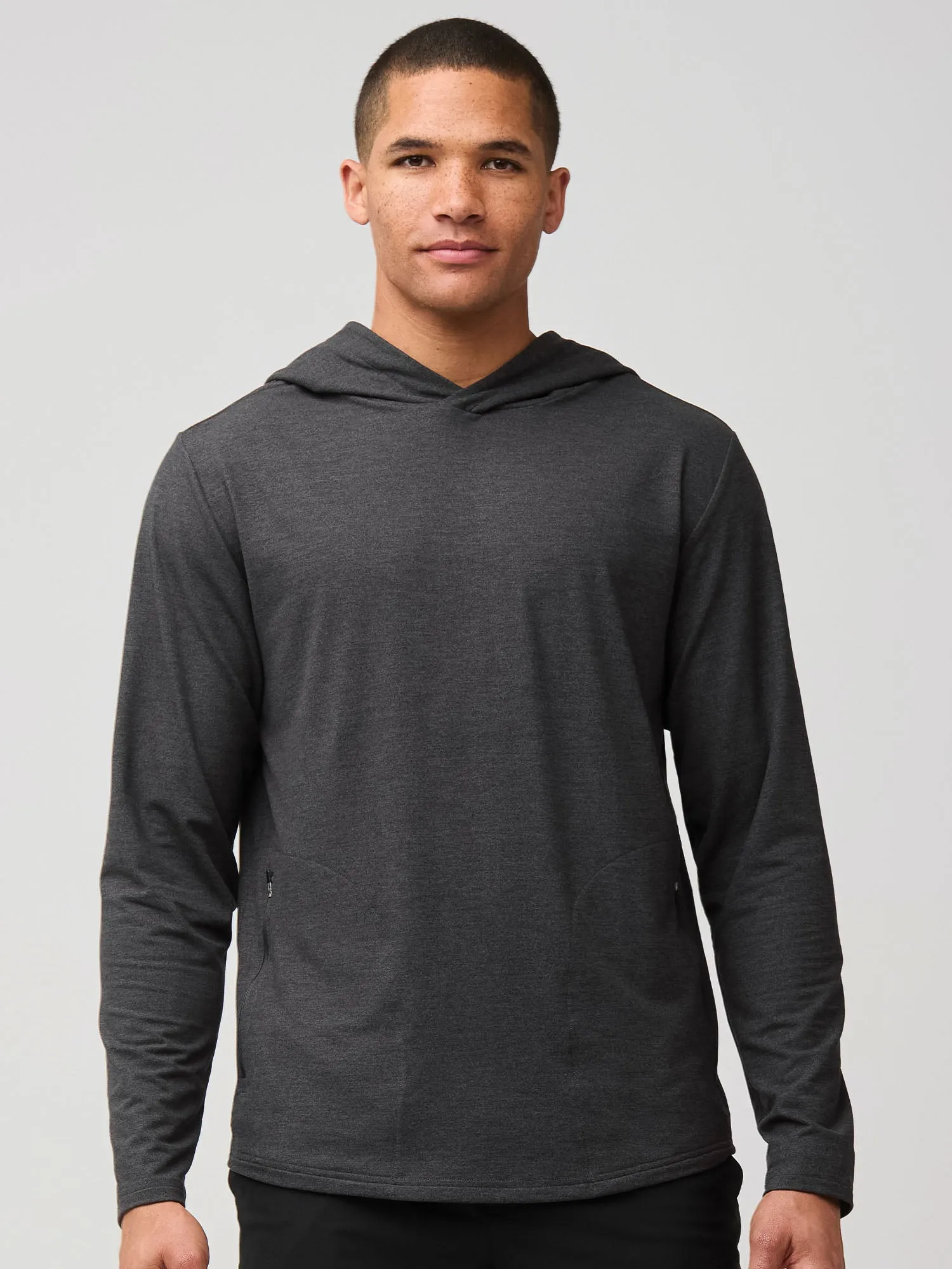 Tech Pullover Hoodie Black   Charcoal 2-Pack