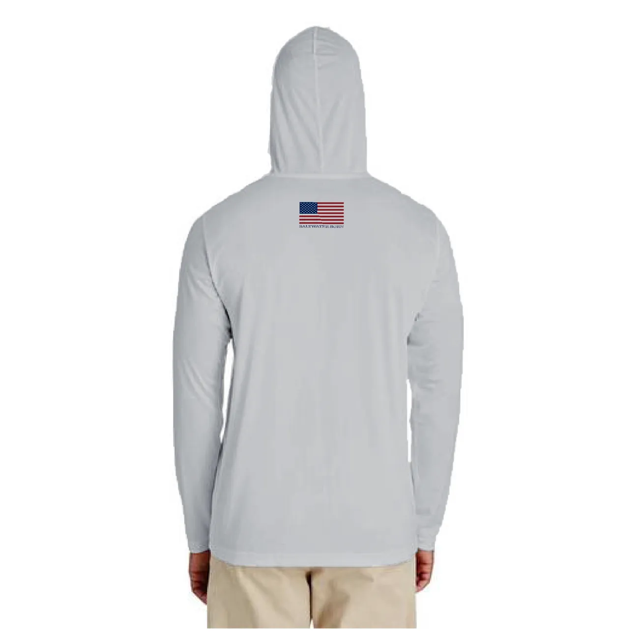 Texas Flag Long Sleeve UPF 50  Dry-Fit Hoodie