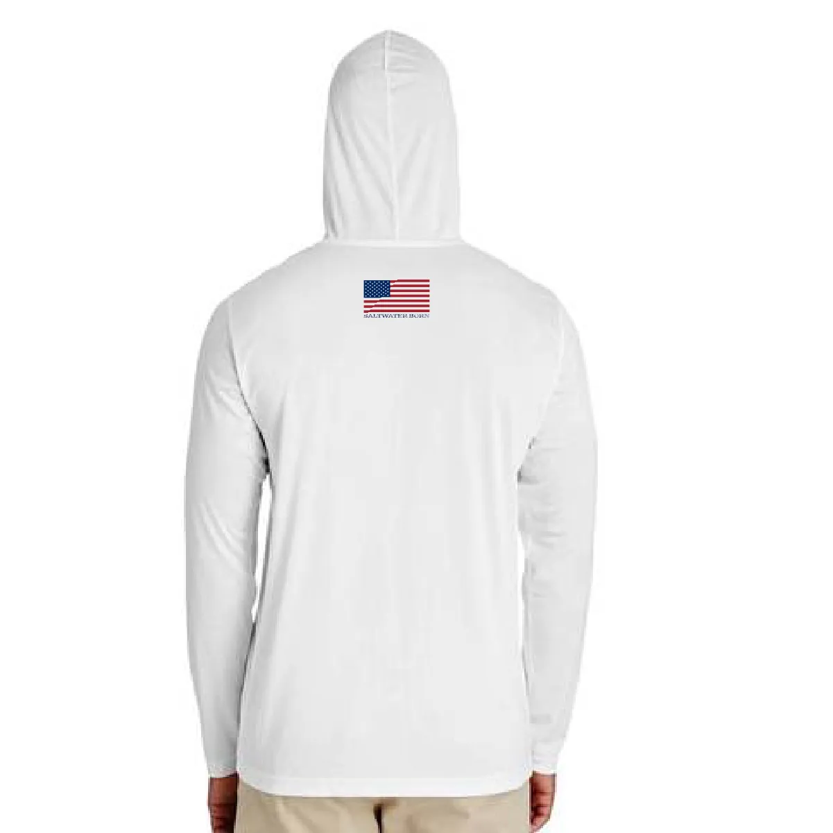 Texas Flag Long Sleeve UPF 50  Dry-Fit Hoodie