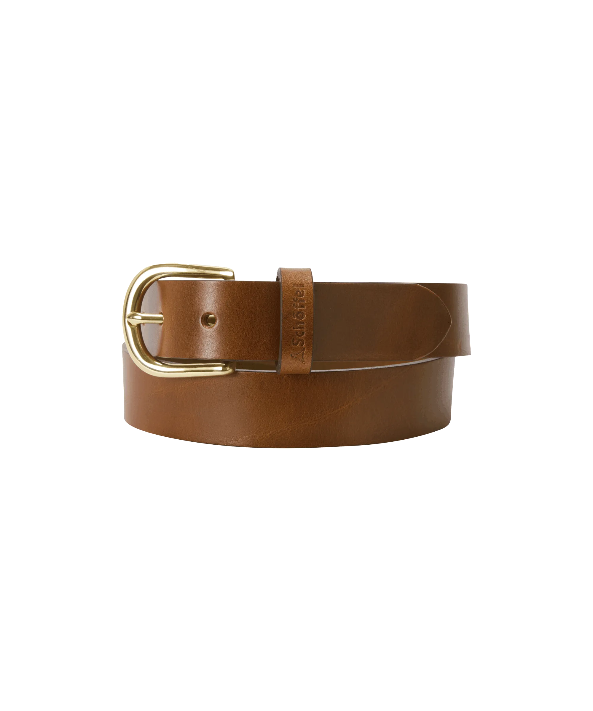 Tideswell Leather Belt - Chestnut