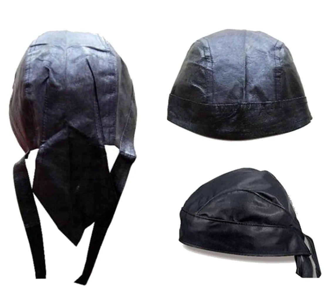 VINYL SNAKE SKIN BANDANNA CAP (Sold by the dozen) -* CLOSEOUT NOW $1 EA