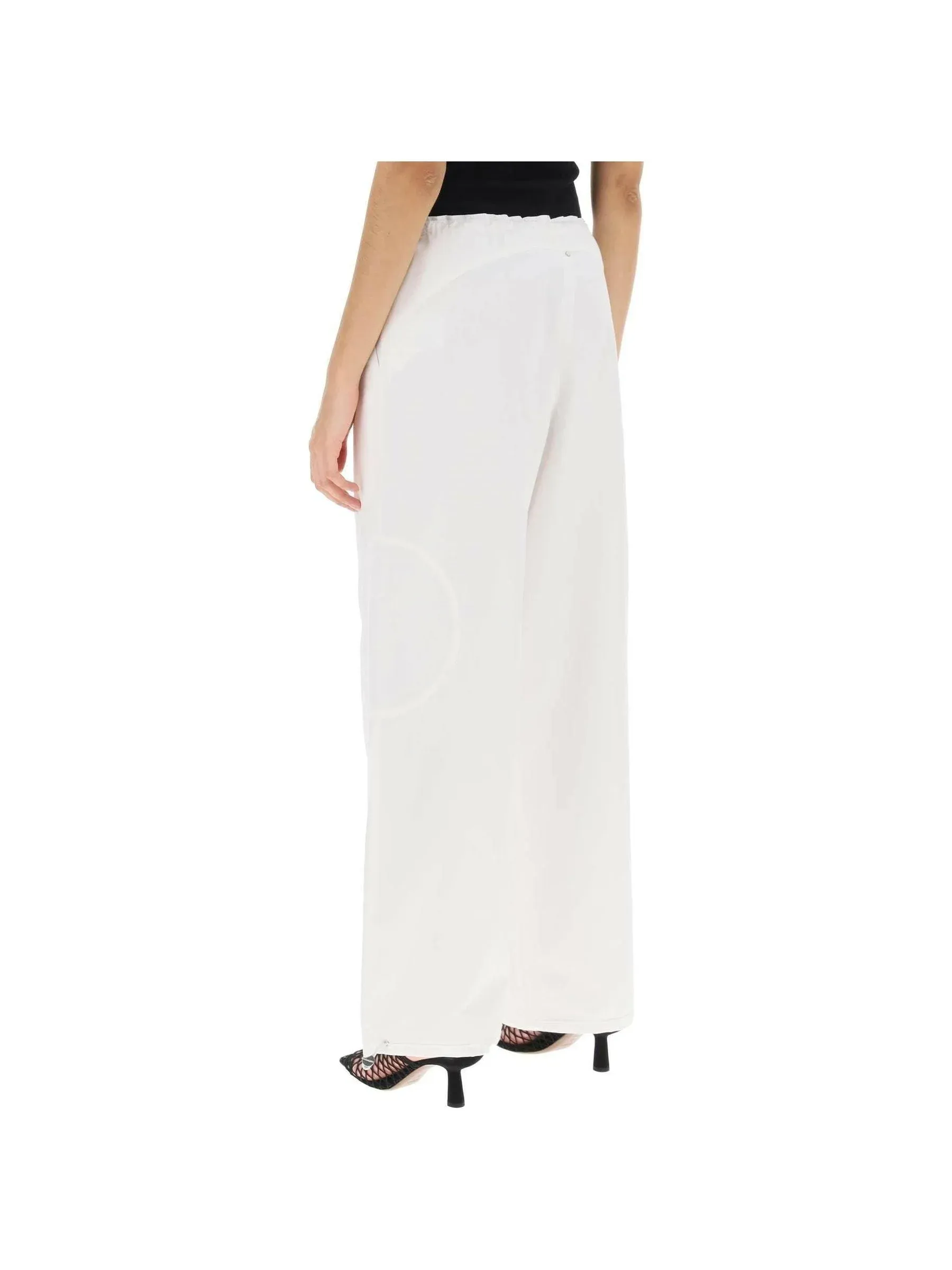 Wide Leg Wool Pants