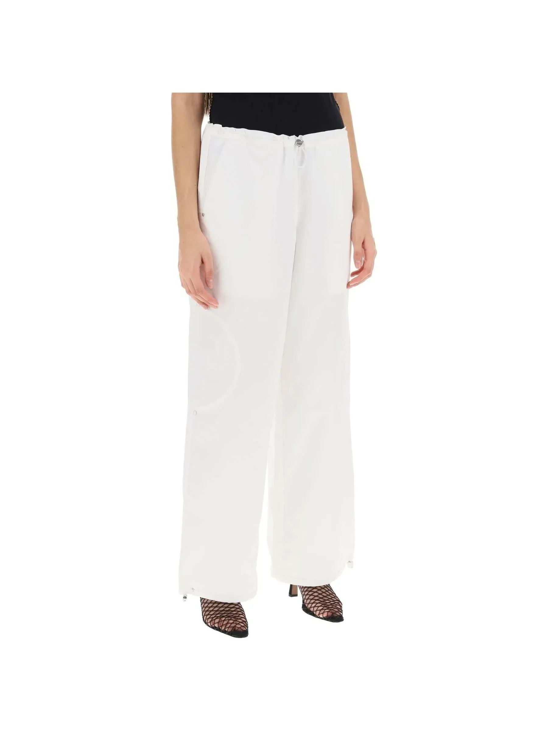 Wide Leg Wool Pants