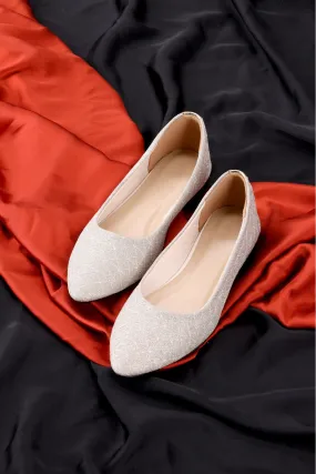 Women Comfy Golden  Pump Shoes